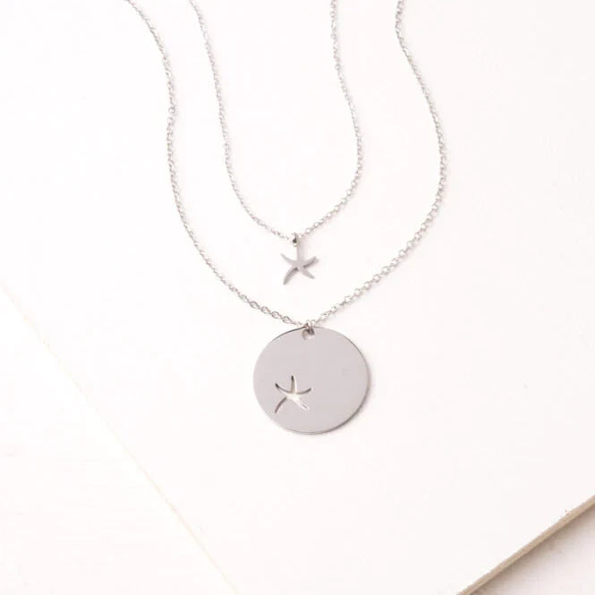 Community Silver Starfish Pendant