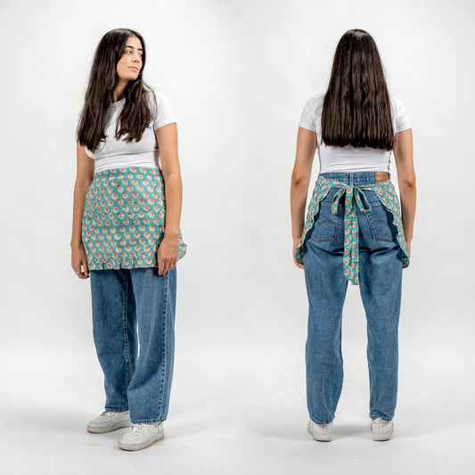 Flourish Frilled Apron