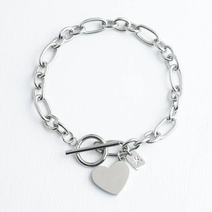 Give Hope Bracelet in Silver