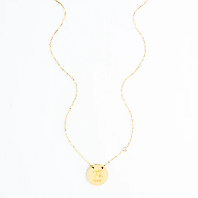Light of the World Pedant Necklace