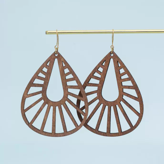 Abide Wooden Earrings