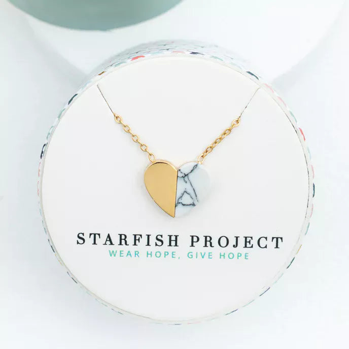 Alexis Gold Heart Necklace