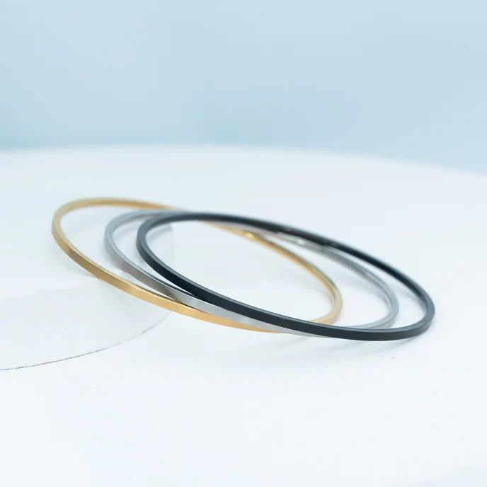 Hannah Tri-Tone Bracelet Set