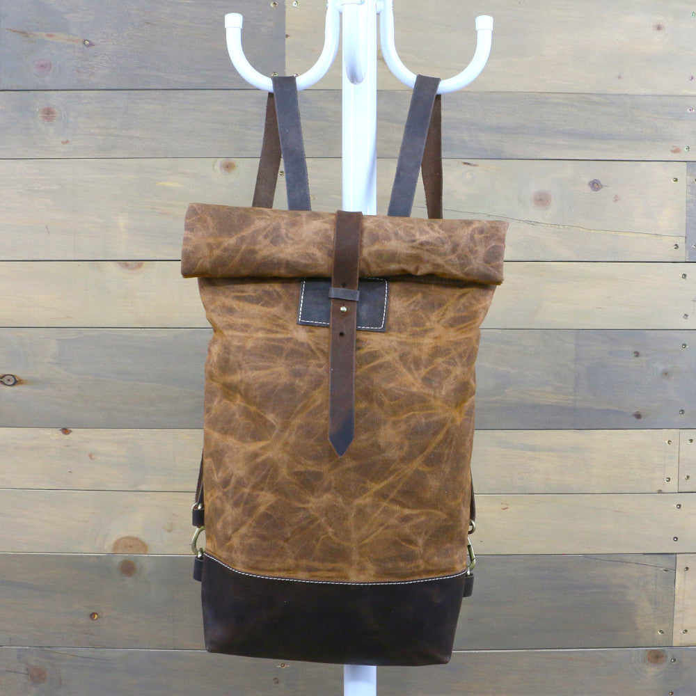 Resilient Backpack - Brown Waxed Canvas
