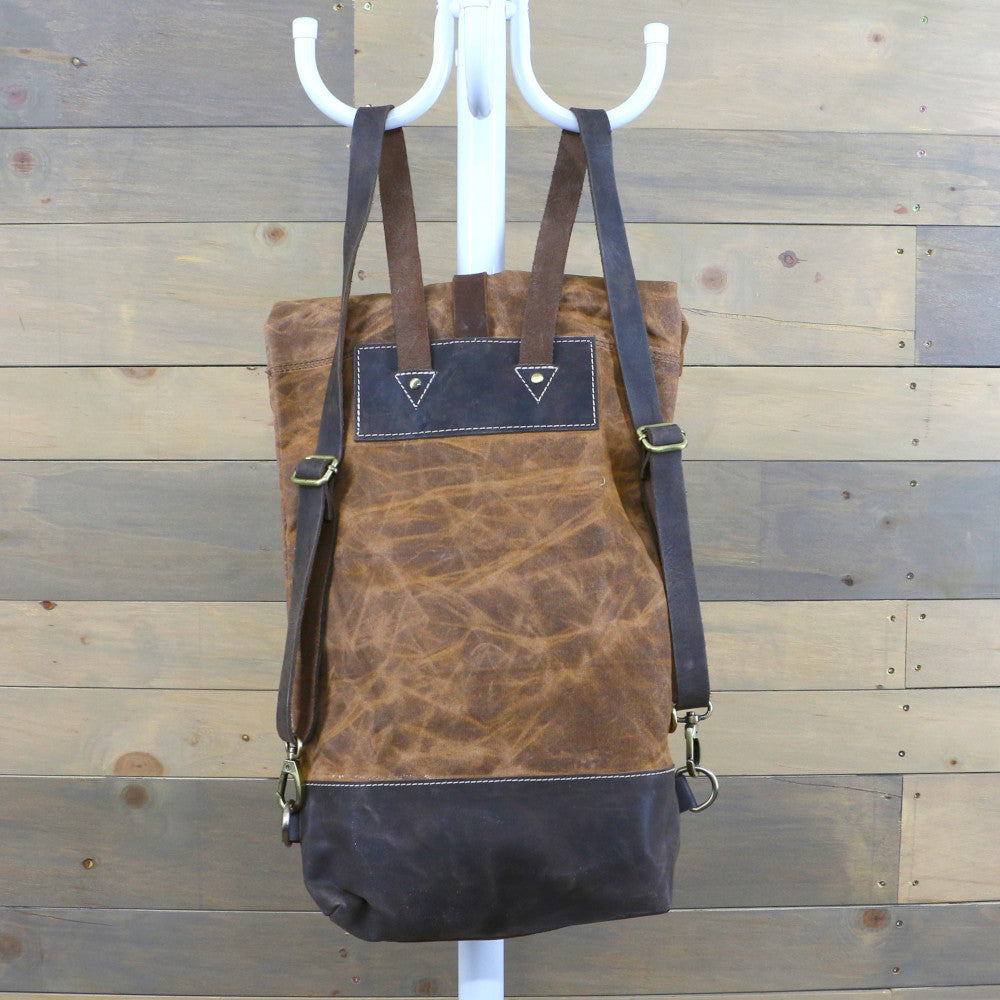 Resilient Backpack - Brown Waxed Canvas