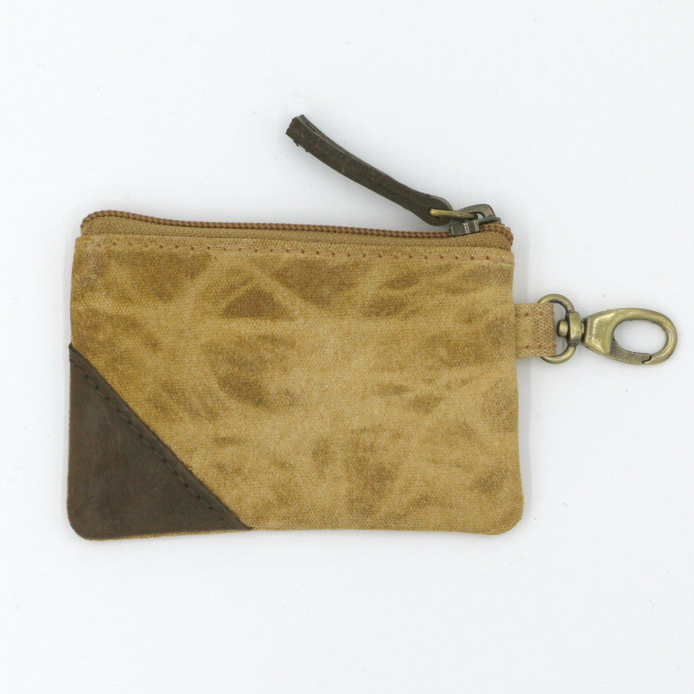 Resilient Coin Purse - Tan Waxed Canvas