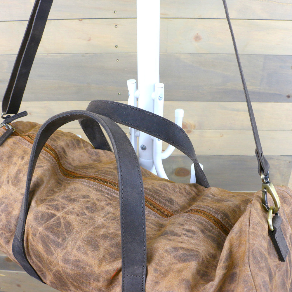 Resilient Duffle Bag - Brown Waxed Canvas