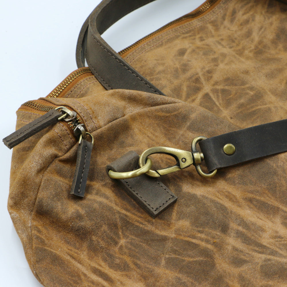Resilient Duffle Bag - Brown Waxed Canvas