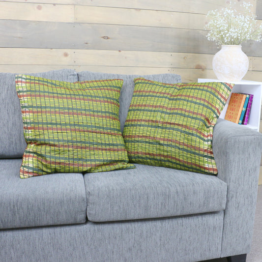 Sari Cushion Covers (set of 2) - 20" (C018)