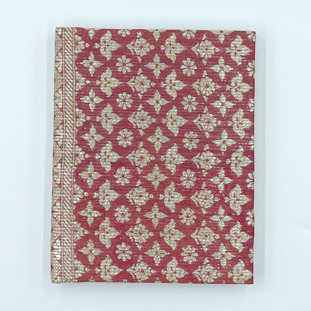 Silk Sari Journal - Large (Red)