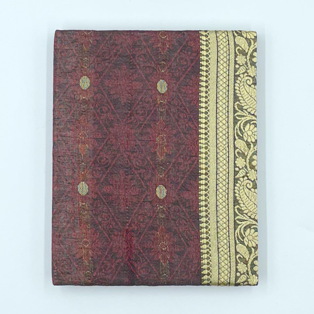 Silk Sari Journal - Large (Red)