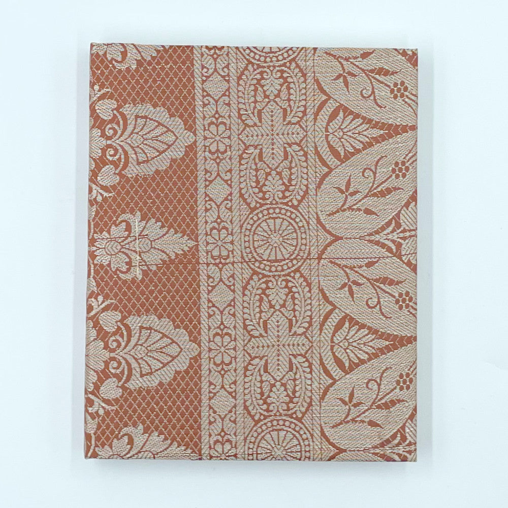 Silk Sari Journal - Large (Orange)