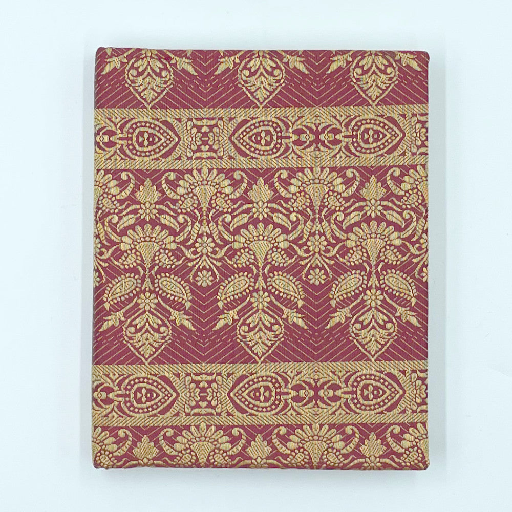 Silk Sari Journal - Large (Red)
