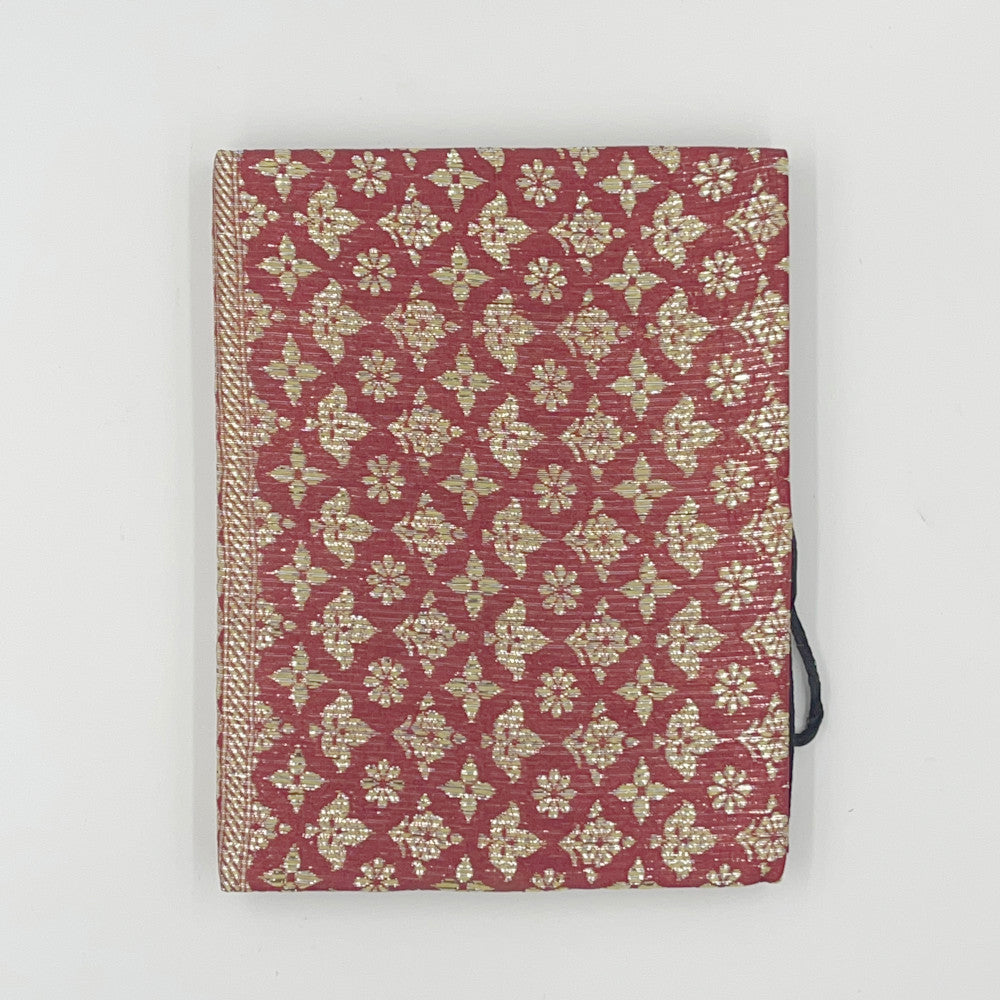 Silk Sari Journal - Large (Red)