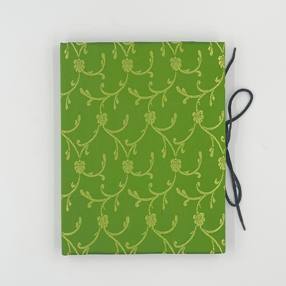 Silk Sari Journal - Large (Green)