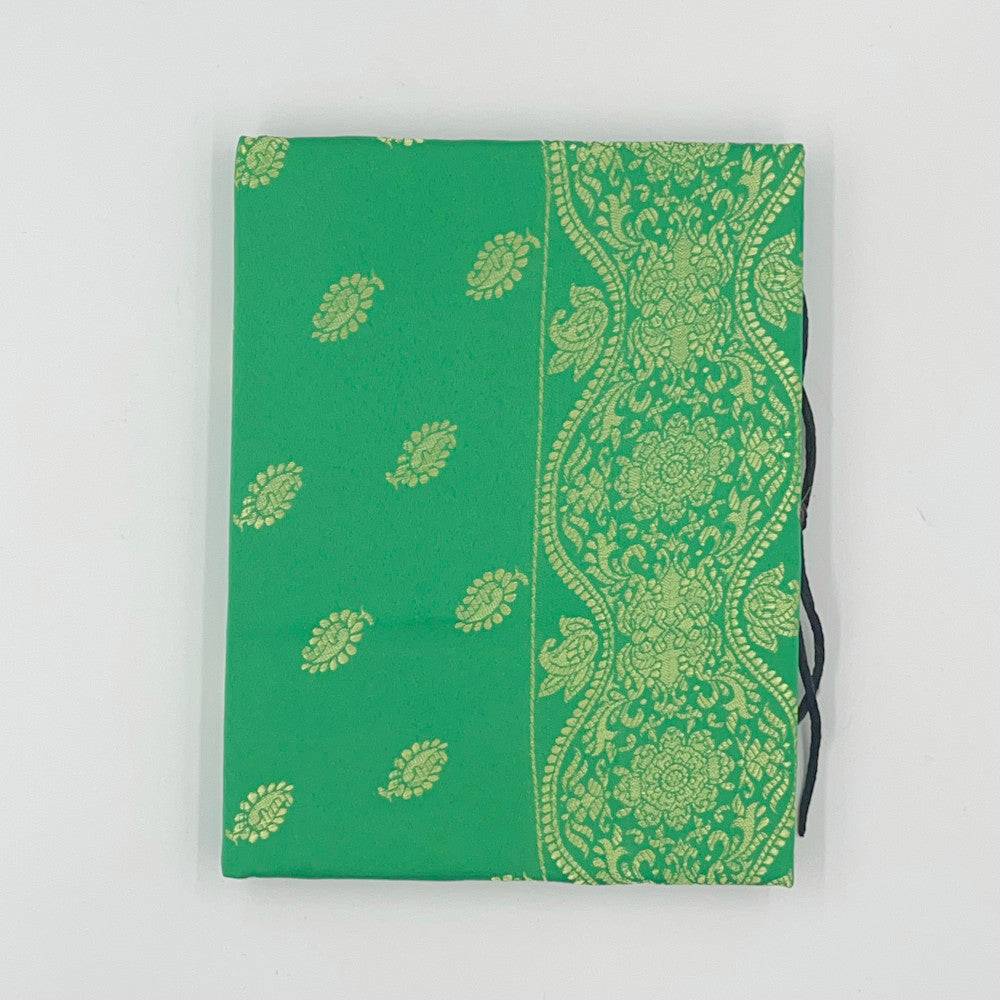 Silk Sari Journal - Large (Green)