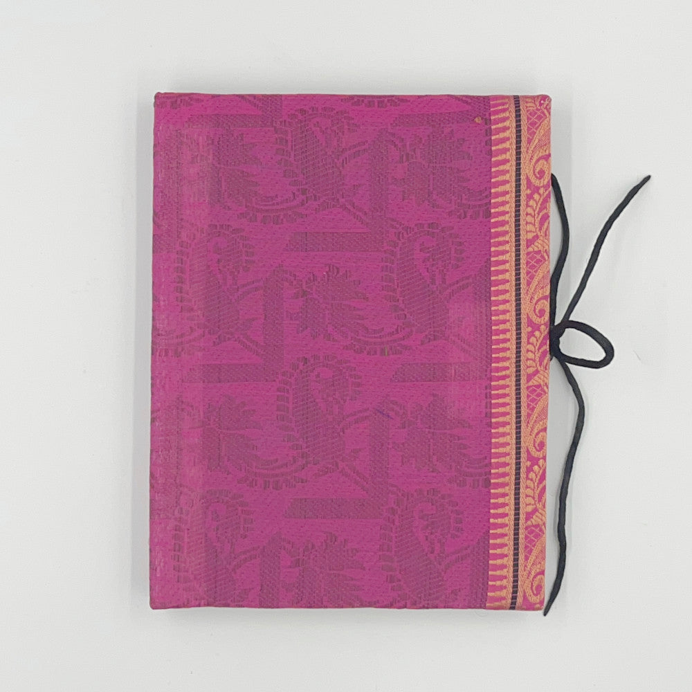 Silk Sari Journal - Large (Purple)