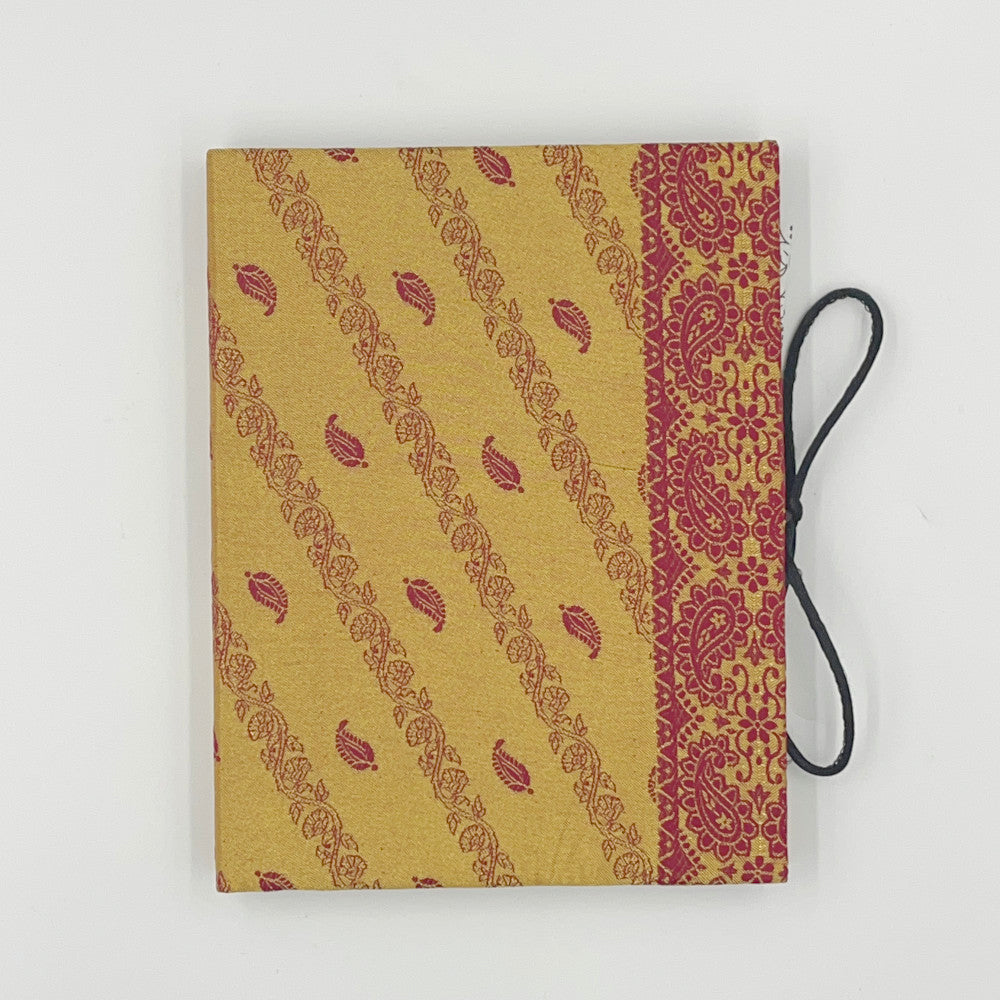 Silk Sari Journal - Large (Orange)