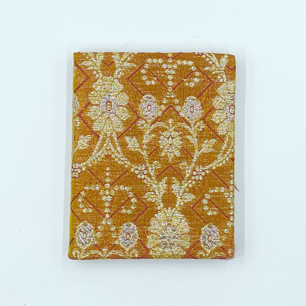 Silk Sari Journal - Small (Orange)