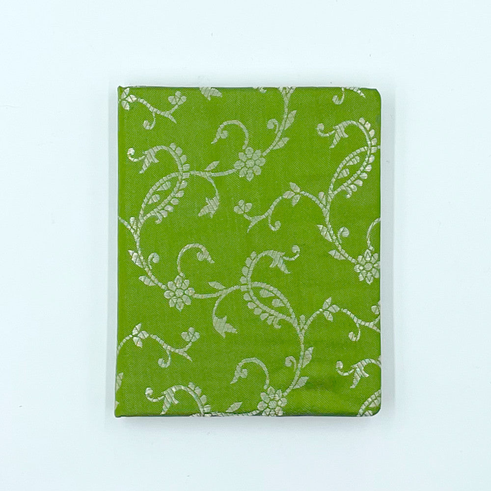 Silk Sari Journal - Small (Green)