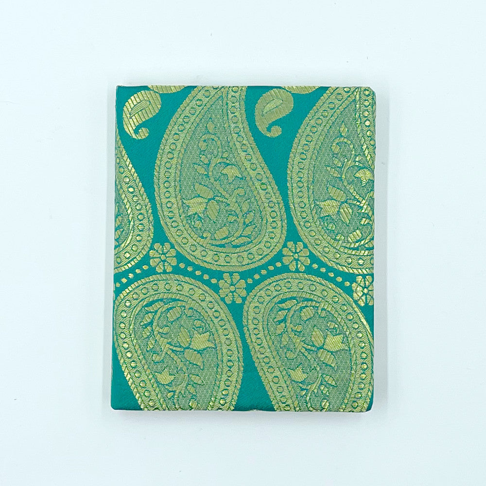 Silk Sari Journal - Small (Green)