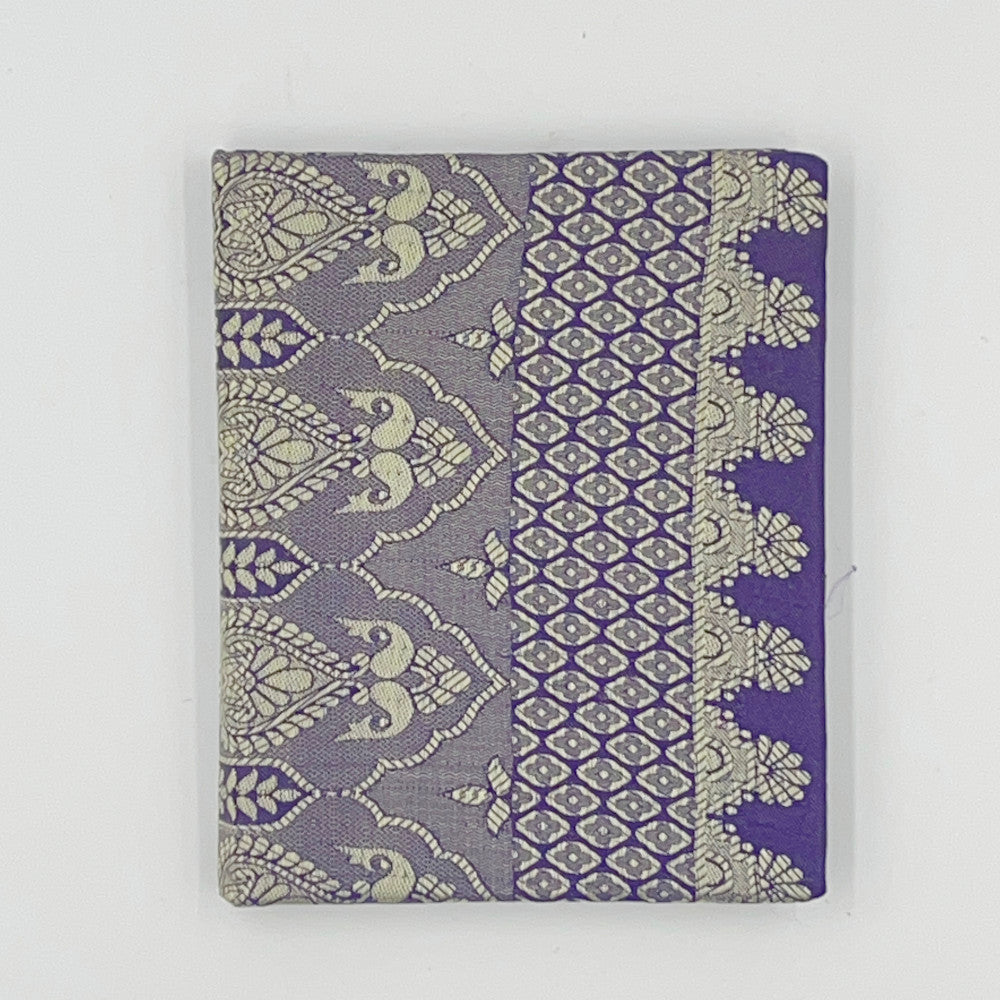 Silk Sari Journal - Small (Purple)