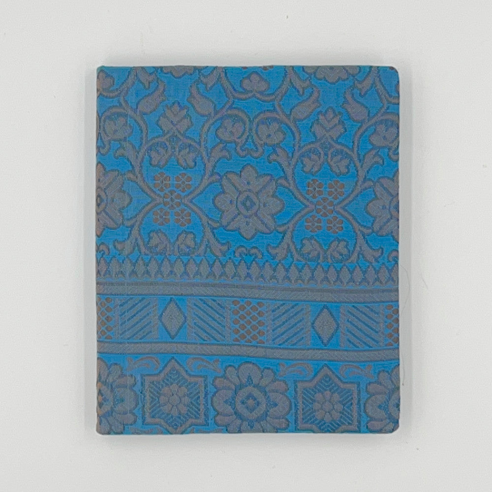 Silk Sari Journal - Small (Blue)