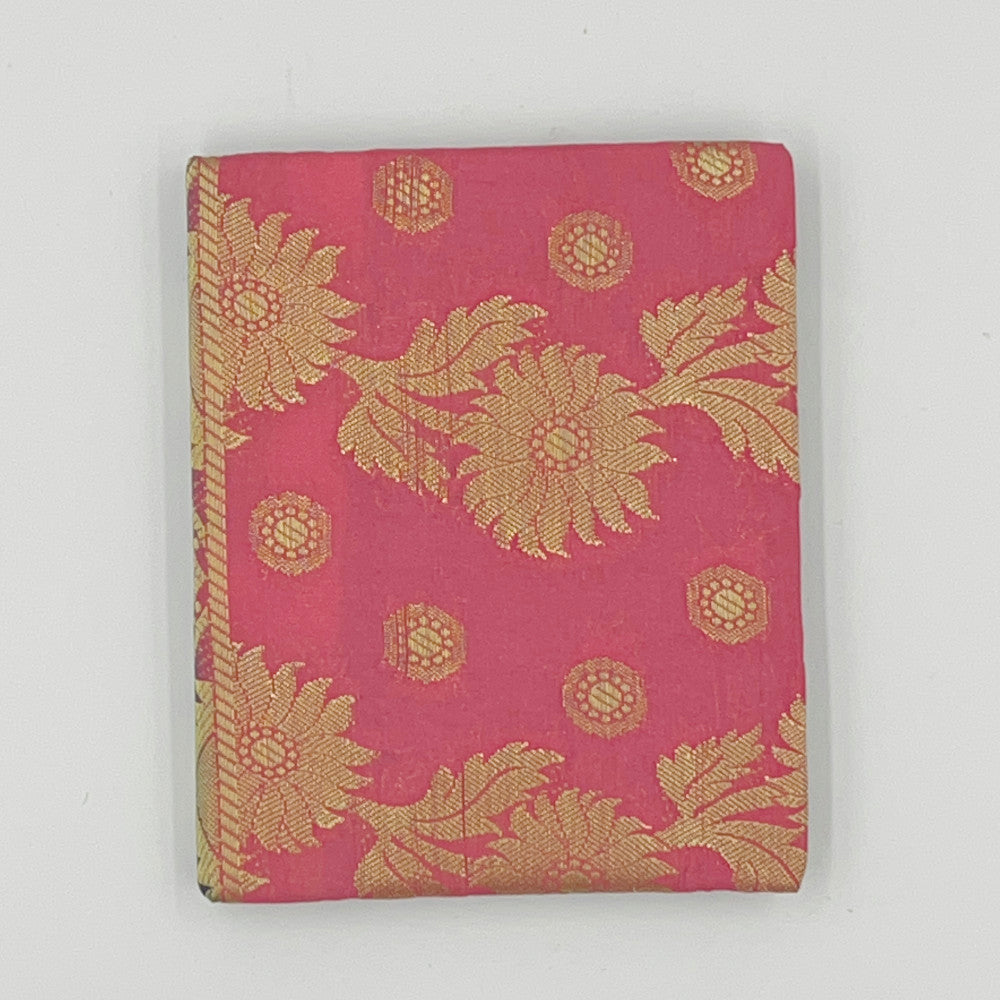 Silk Sari Journal - Small (Pink)