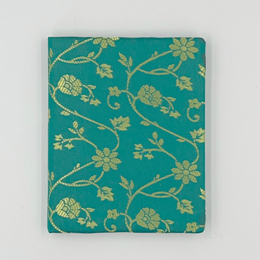 Silk Sari Journal - Small (Green)
