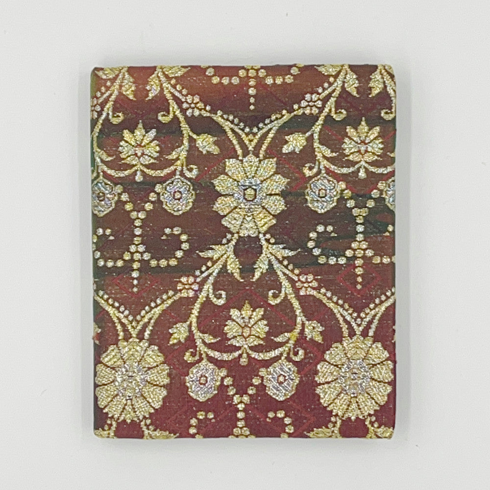 Silk Sari Journal - Small (Red)