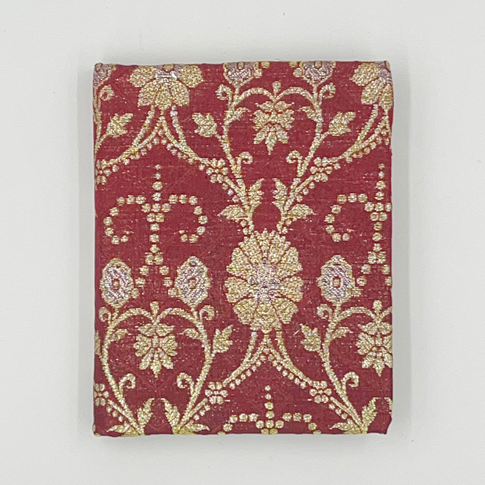 Silk Sari Journal - Small (Red)