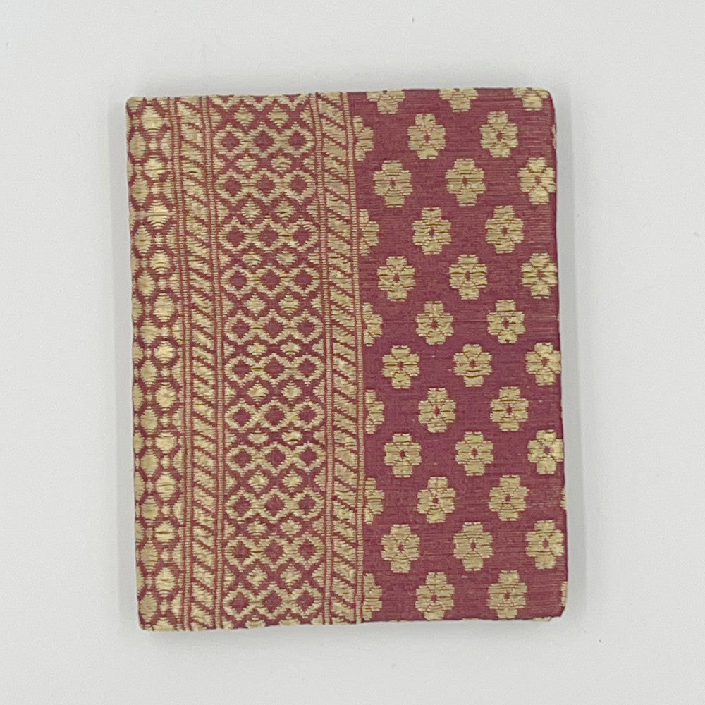 Silk Sari Journal - Small (Red)