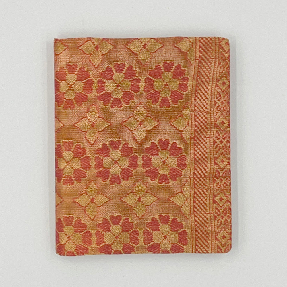 Silk Sari Journal - Small (Orange)