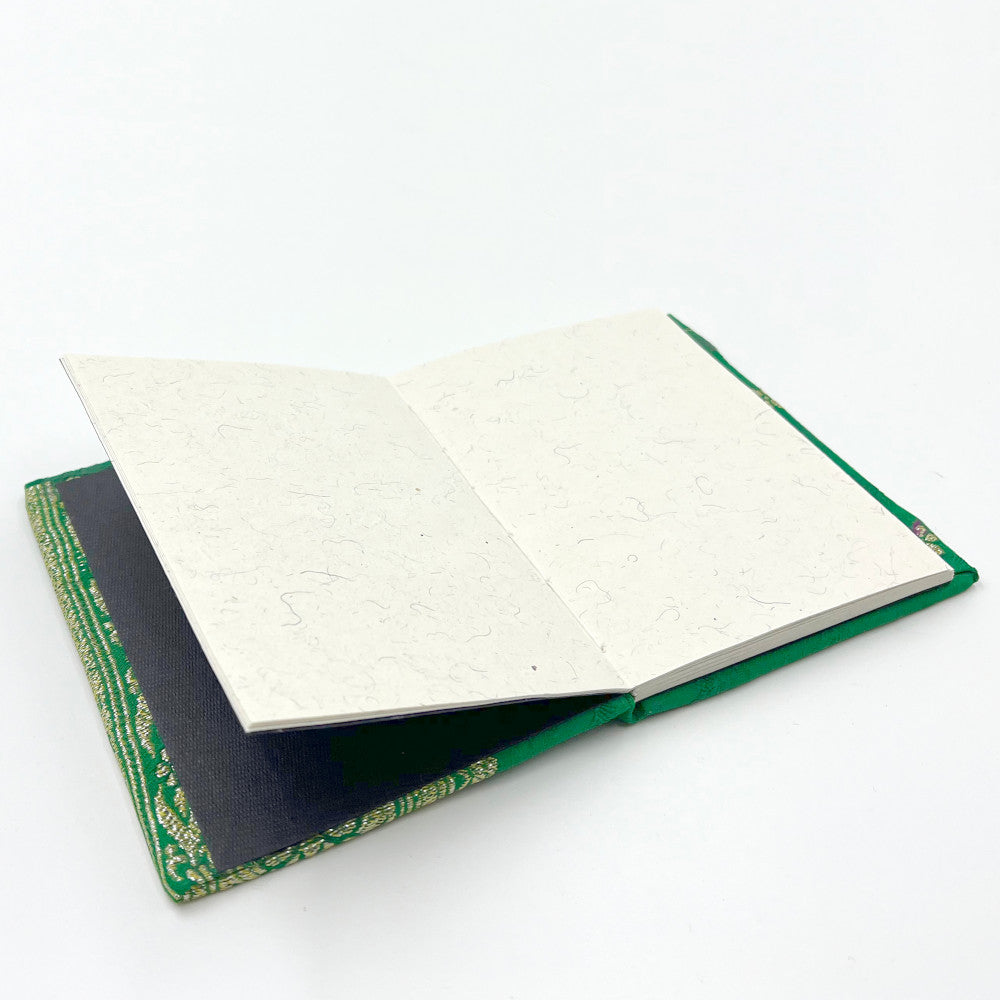Silk Sari Journal - Small (Green)