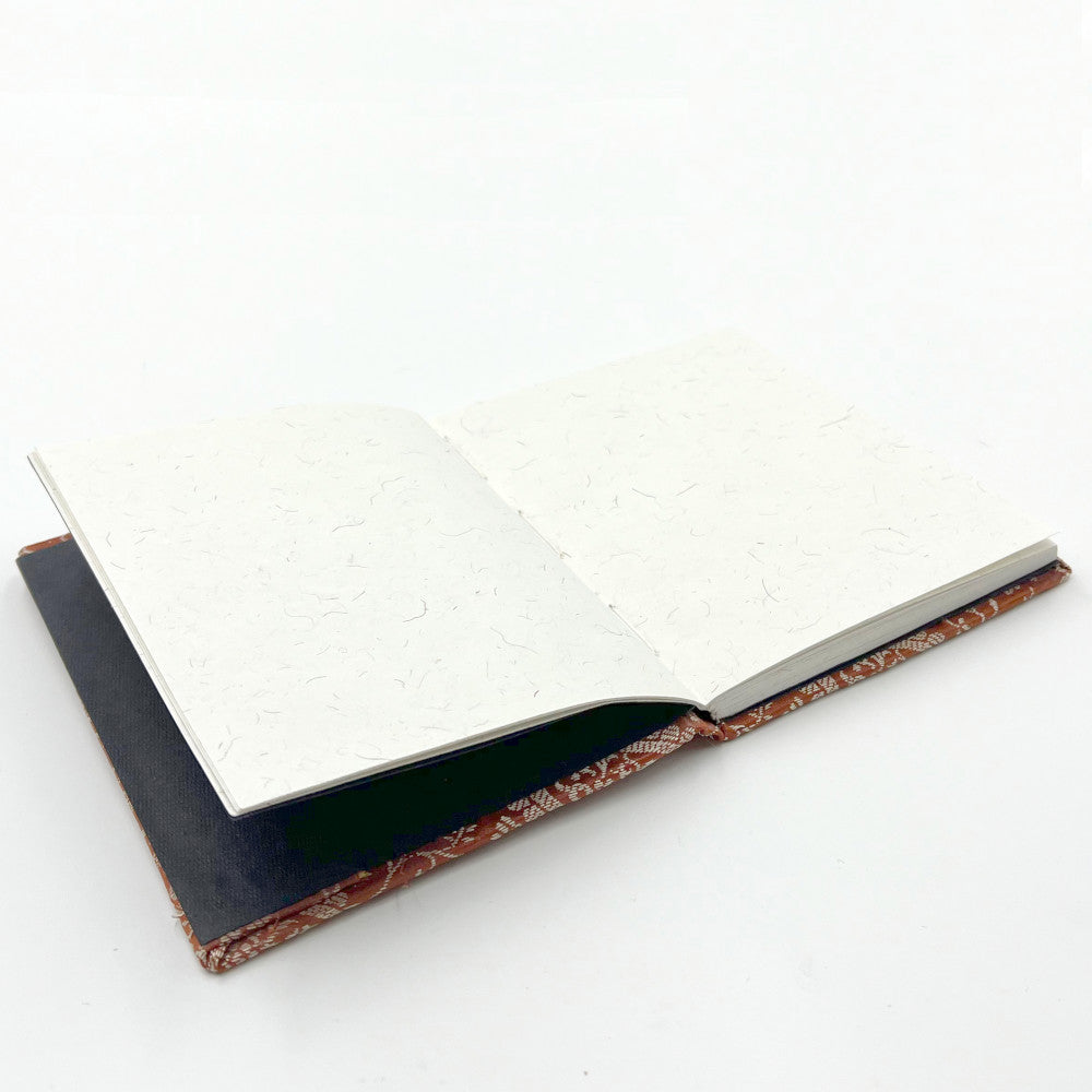 Silk Sari Journal - Small (Orange)