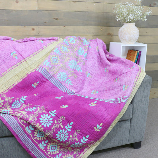 Double Sari Blanket (D022)