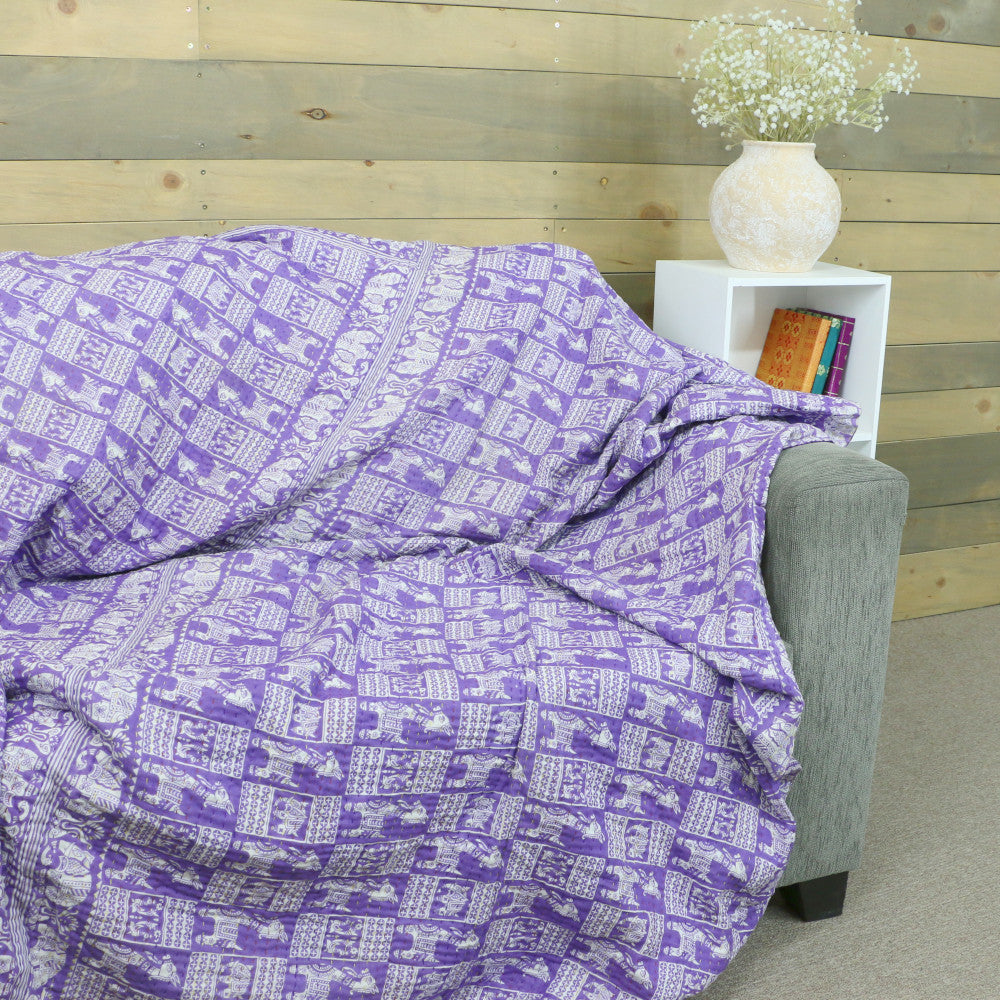 Double Sari Blanket (D037)