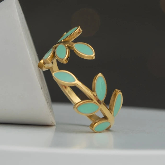 Seeds of Hope Ring in Mint