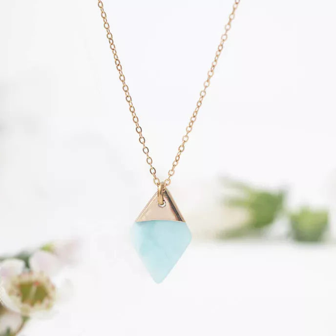Brave Necklace in Aqua Product Shot