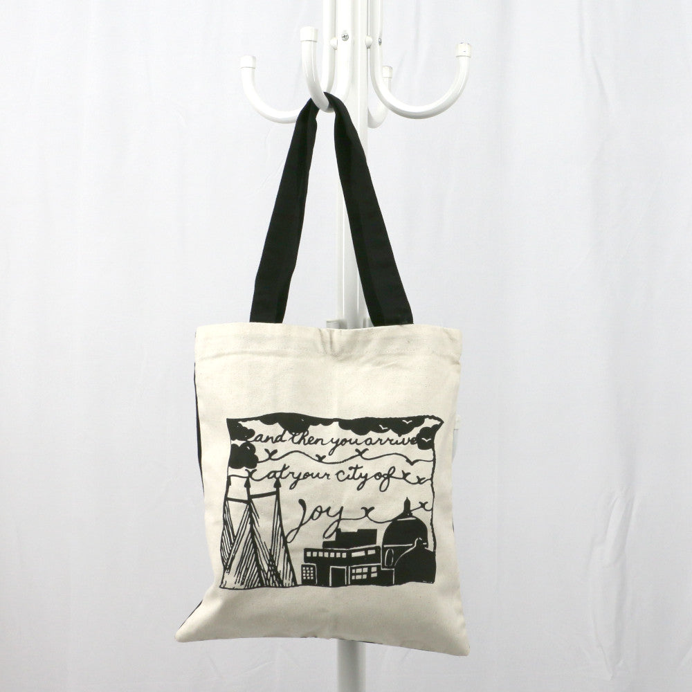 City of Joy Cotton Bag