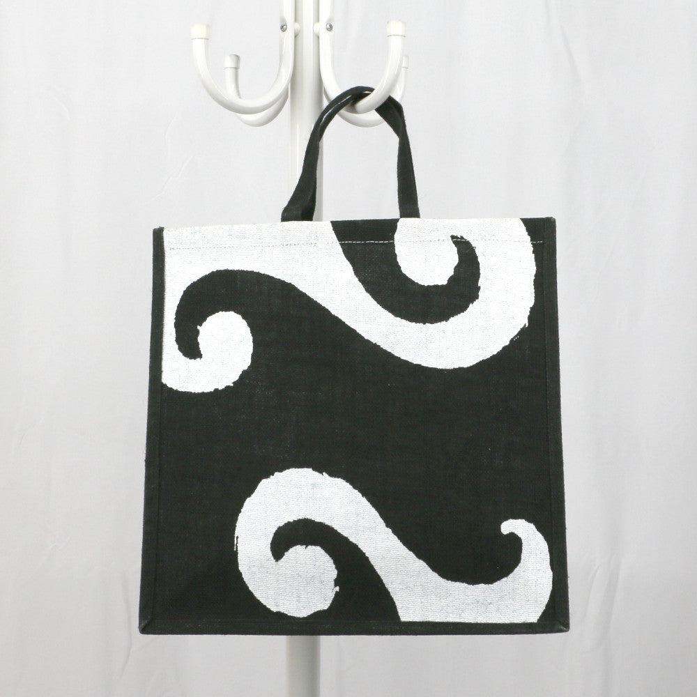 Koru Jute Bag - Black