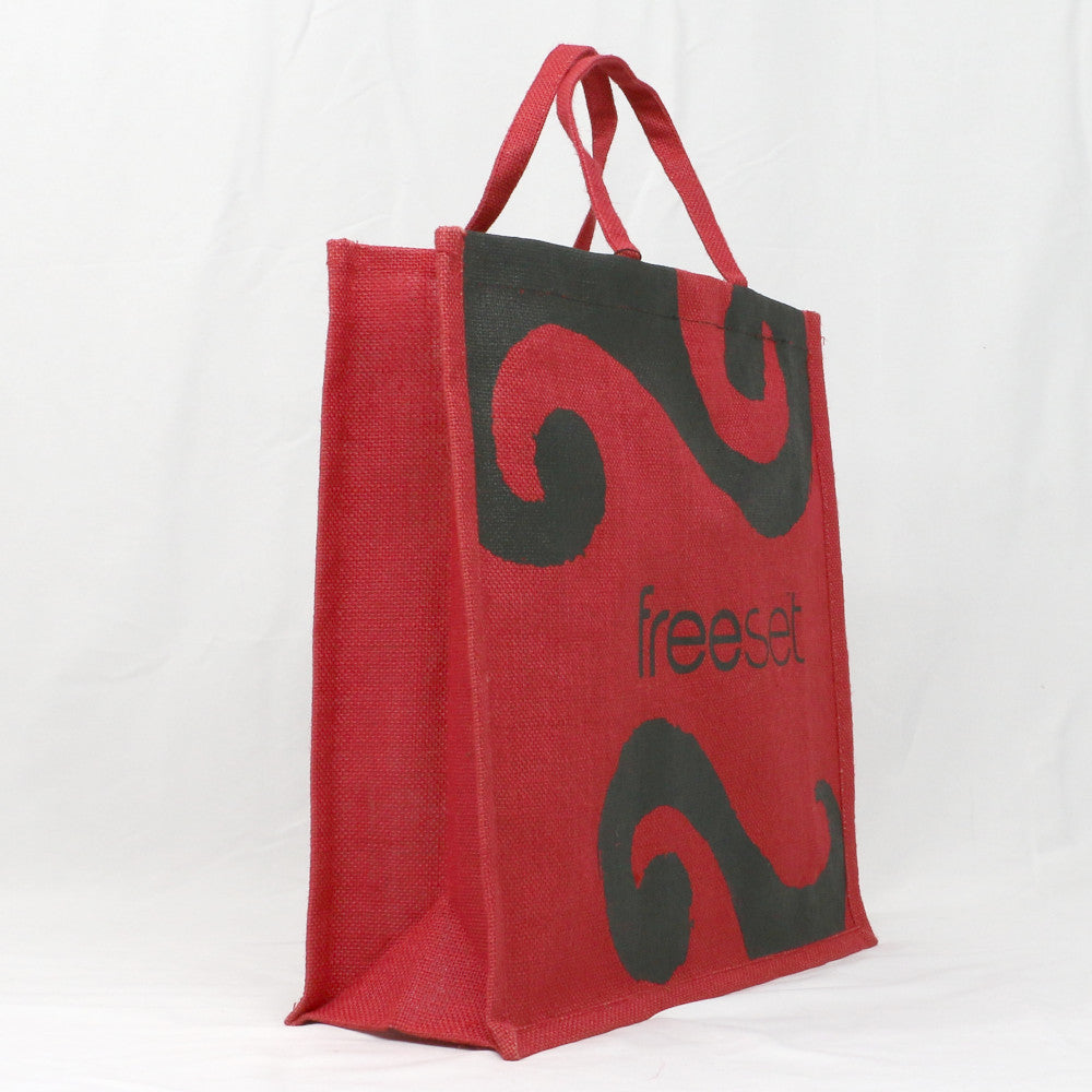Koru Jute Bag - Red
