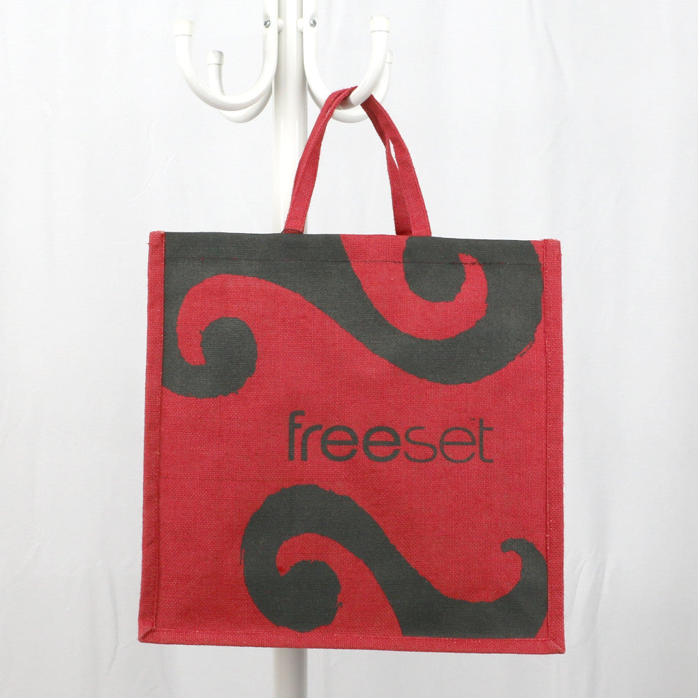 Koru Jute Bag - Red