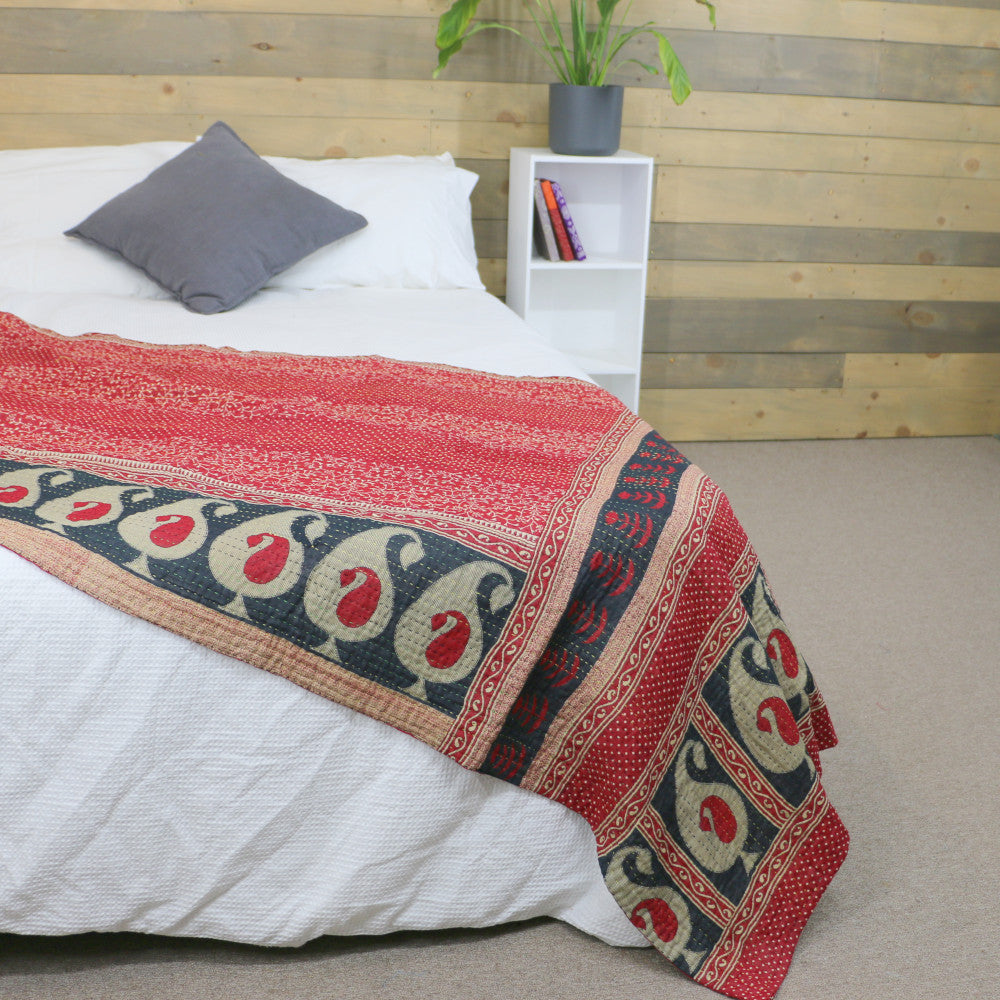 Single Sari Blanket (S025)