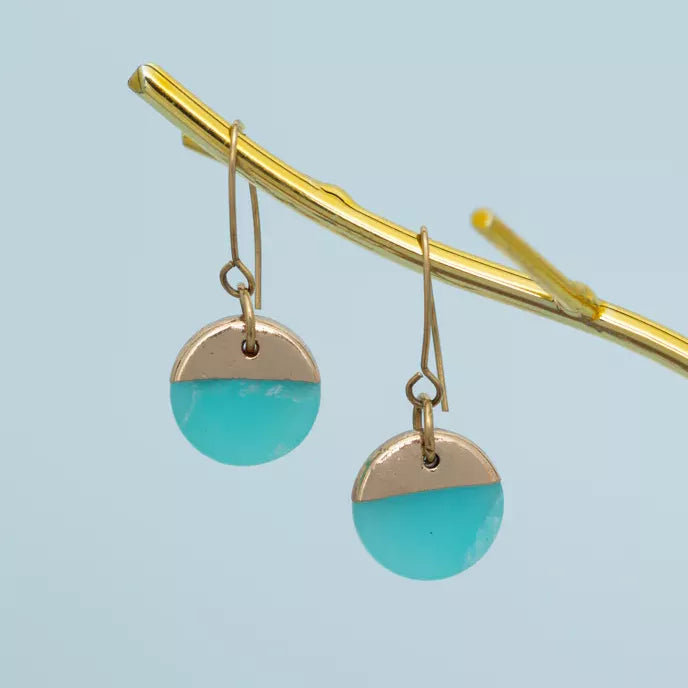 Refresh Earrings in Aqua Product Shot