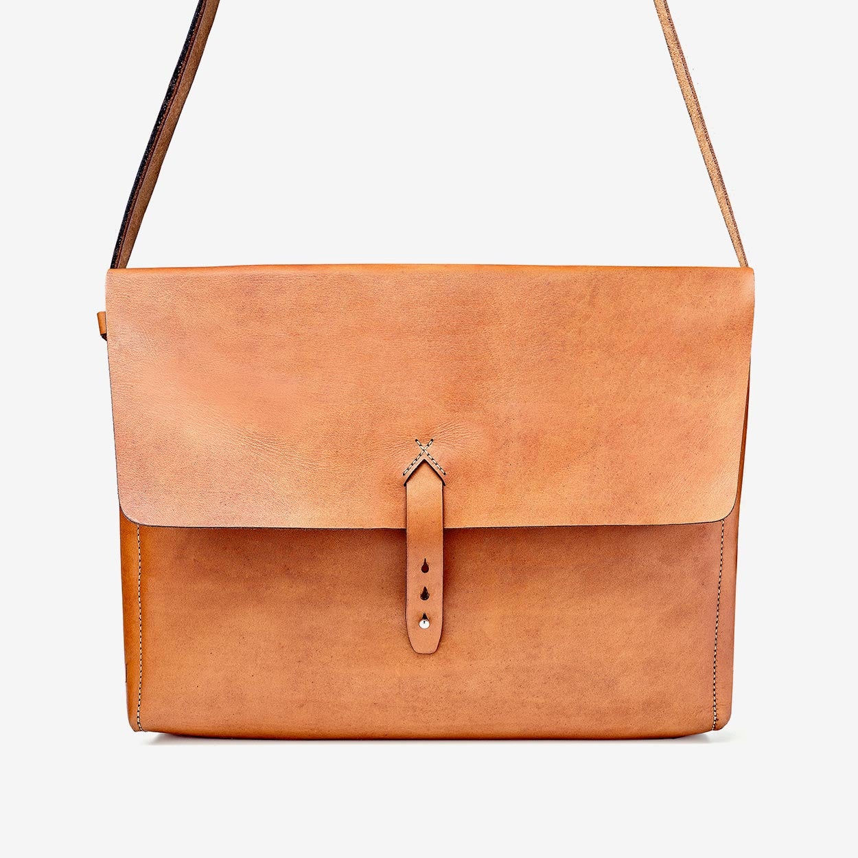 Nelson Messenger Bag - Cognac