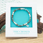 5 & 2 Silver Bracelet