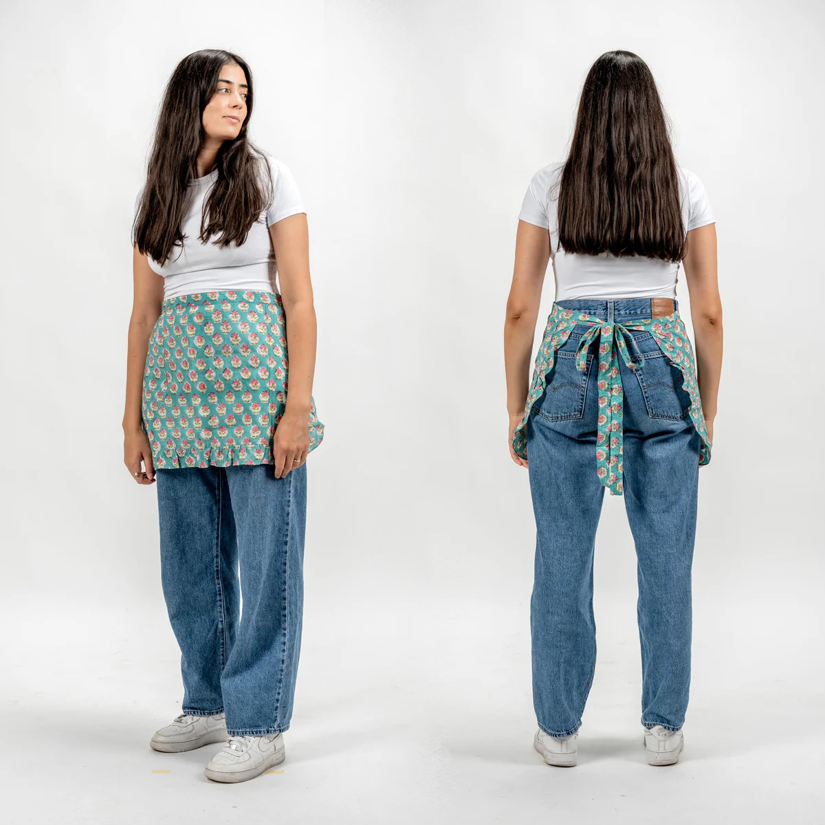 Flourish Frilled Apron