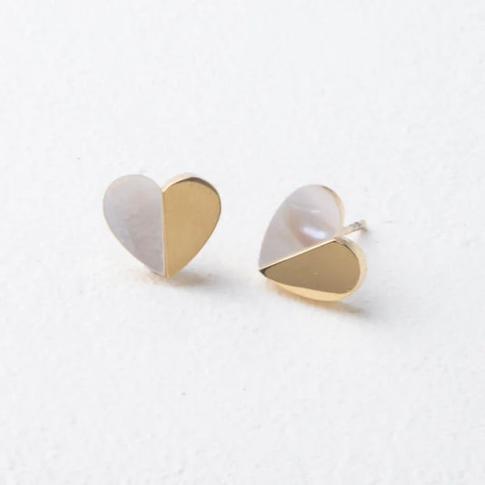 Give Hope Earrings in Gold