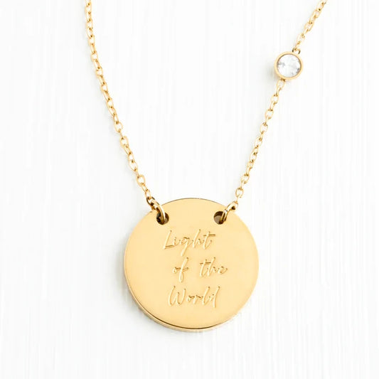 Light of the World Pedant Necklace